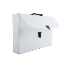 Etuis aus Poly-Karton mit Griff, Rückseite 10 cm