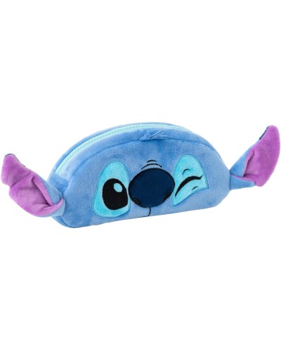 Plüschetui, Mittelschule, Mädchen, Disney Stitch, 20x9x5cm Stoff