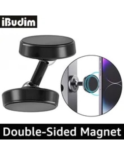 Doppelte Magnethalterung für Mobiltelefon, für Fitnessstudio, mit Doppelmagnet, schwarz Doppelte Magnethalterung für Mobiltelefon, für Fitnessstudio, mit Doppelmagnet, schwarz