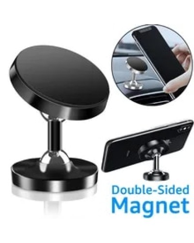 Doppelte Magnethalterung für Mobiltelefon, für Fitnessstudio, mit Doppelmagnet, schwarz Doppelte Magnethalterung für Mobiltelefon, für Fitnessstudio, mit Doppelmagnet, schwarz