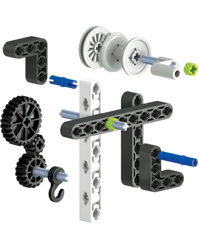 Clementoni, Labor für Mechanik und Maschinenbau, Spielset, mehrfarbig Clementoni, Labor für Mechanik und Maschinenbau, Spielset, mehrfarbig