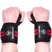 FitnessArmbänder, unisex, Bodybuilding und Powerlifting Bänder für Gewichtheben und Kreuzheben