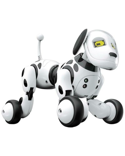 RoboDog Dimei 9007 der intelligente Roboterhund, 2,4 g Funksteuerung, weiß rosa