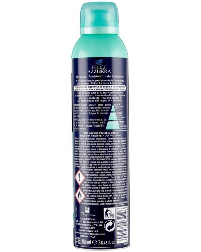 Felce Azzurra Aria di casa, spray per ambiente muschio bianco, 250 ml