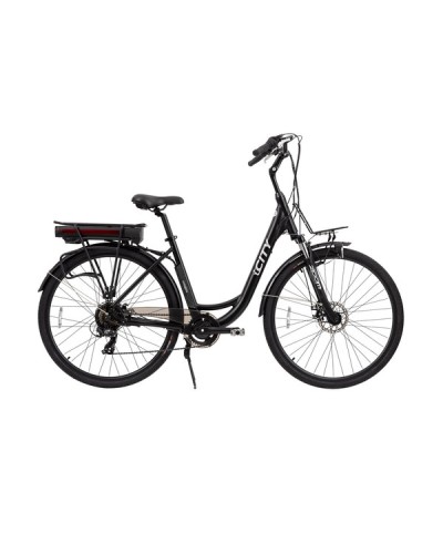 Bicicletta Elettrica iCity da 28'', fino a 25km/h, 50km di autonomia