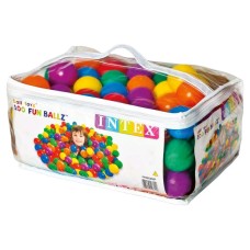 Farbige Bälle, ø 6,5 cm, Intex, Packung mit 100 Bällen