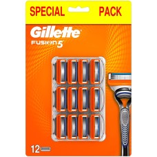 Gillette Fusion 5 Ersatzklingen für Herren Rasiermesser, 12 Klingen