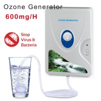 Generatore di ozono 2 in 1 e ionizzatore per aria, acqua e cibo, rimuove virus