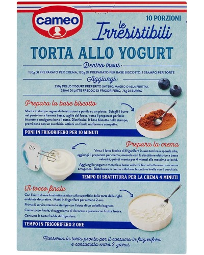 Joghurt kuchen für 10 Portionen, Cameo, 270g Packung