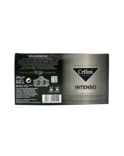 Cellini Kaffee, Espresso Intensive, 50 Kompatible Kapseln