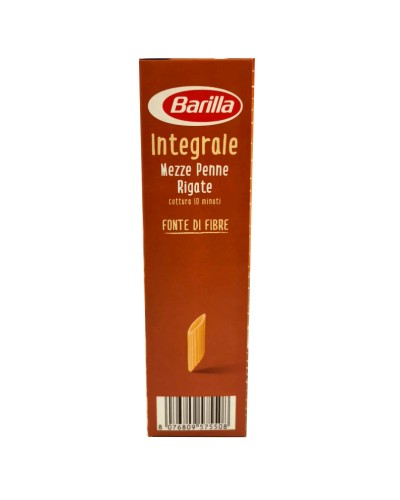 Barilla pasta integrale mezze penne rigate di semola di grano Duro, 500 g