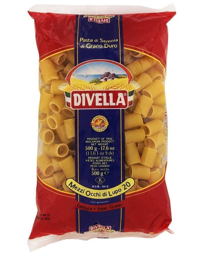 Divella Pasta Mezzi Occhi di Lupo - 500 gr