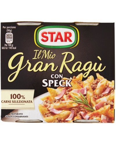 Gran Ragù Star avec Speck, 2 x 180g