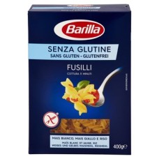 Pâtes Fusilli Barilla sans gluten, 400 gr