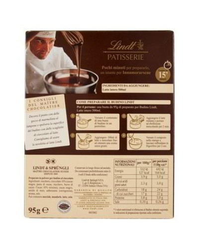 Lindt Chocolate Pudding 95g, 4 portions