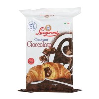 Croissants au chocolat, Lazzaroni, pas d’huile de palme, 300g, 6-pack 50g croissants.