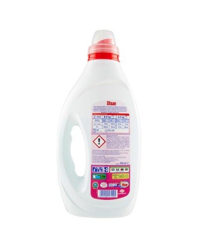 DIXAN  Dixan Liquid Multicolor-Waschmittel für Waschmaschine 950 ml-19 Waschmaschine