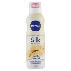NIVEA Duschschaum Silk Mousse Vanilla Caramel 200 ml