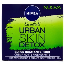 NIVEA  Essentials Urban Skin Detox Nachtcreme Regenerierende 50 ml